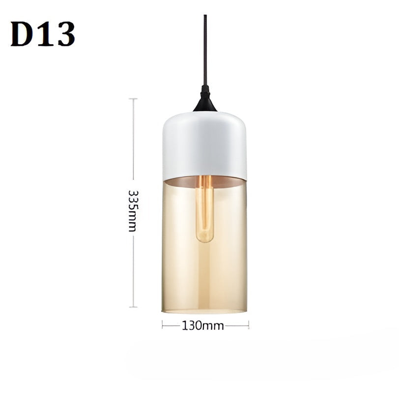 Amber Glow Hanglamp – Minimalistisch Design met Warm Karakter