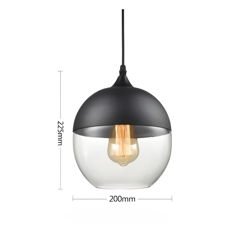 Amber Glow Hanglamp – Minimalistisch Design met Warm Karakter