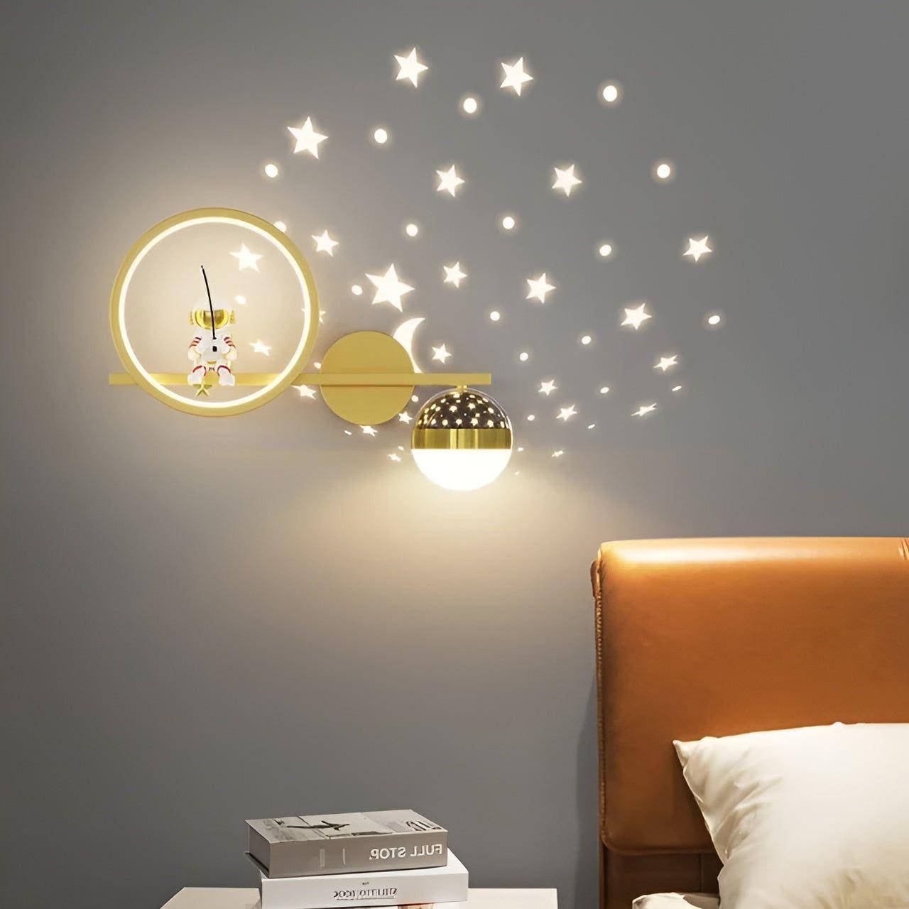 StarryDream – LED Wandlamp met Sterrenprojectie