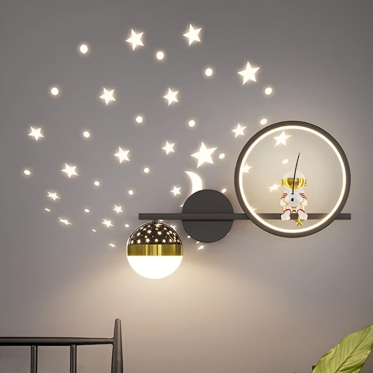 StarryDream – LED Wandlamp met Sterrenprojectie