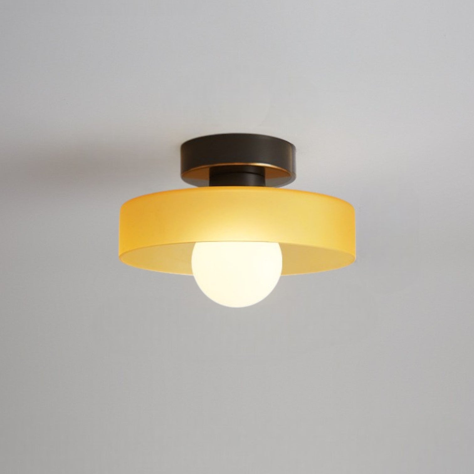 Franse Bauhaus plafondlamp- bonq