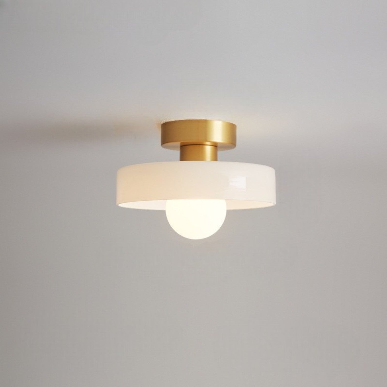 Franse Bauhaus plafondlamp- bonq