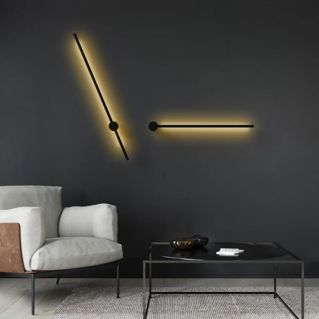 Muurlamp met draaifunctie