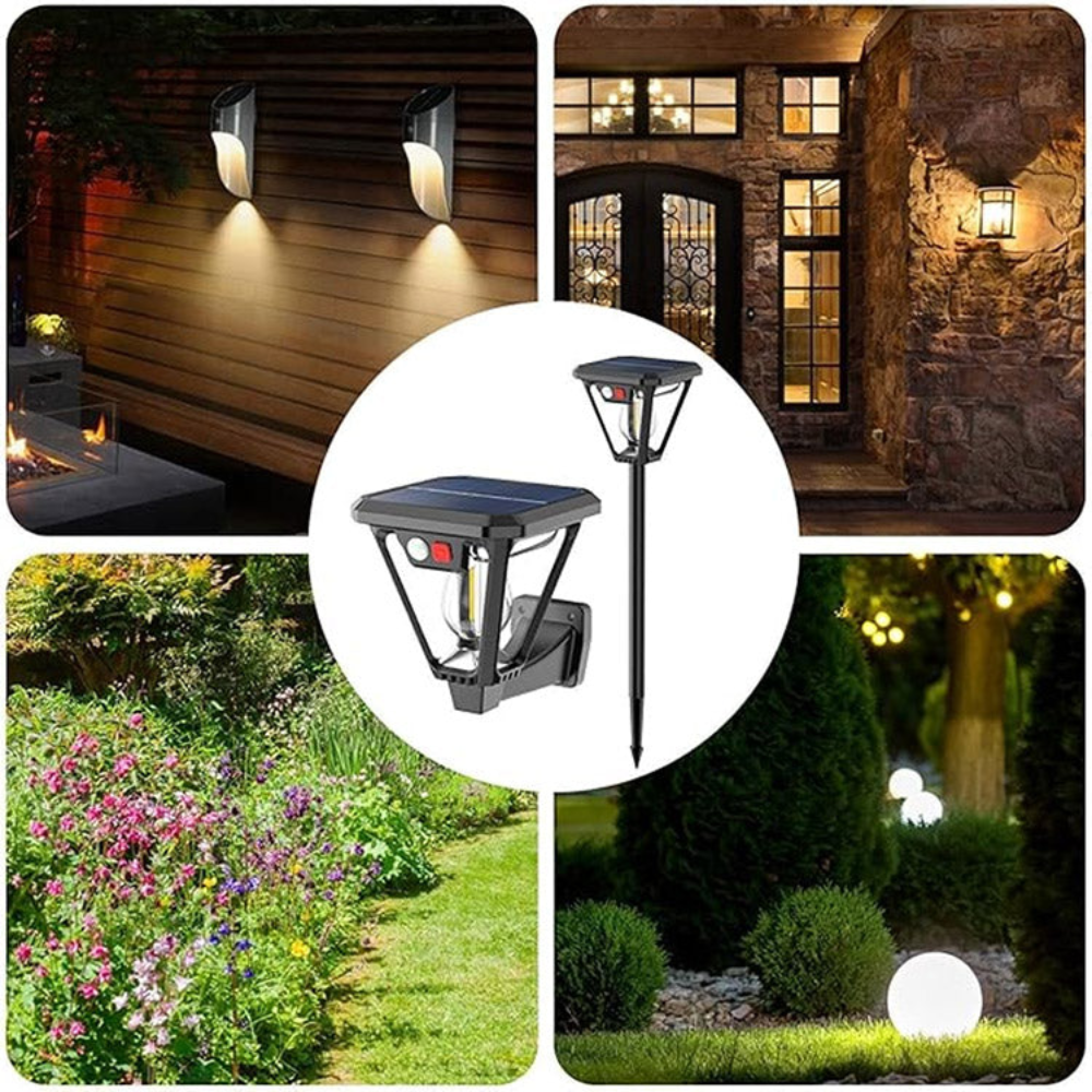 Solar muur & tuinlamp