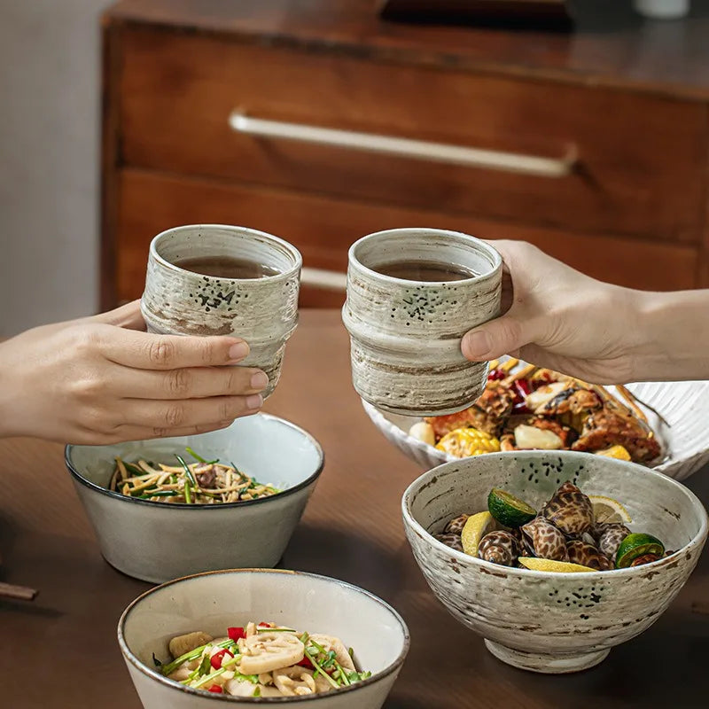 Miyako™ Handgemaakt Japanse Keramische Thee- en Koffiekop