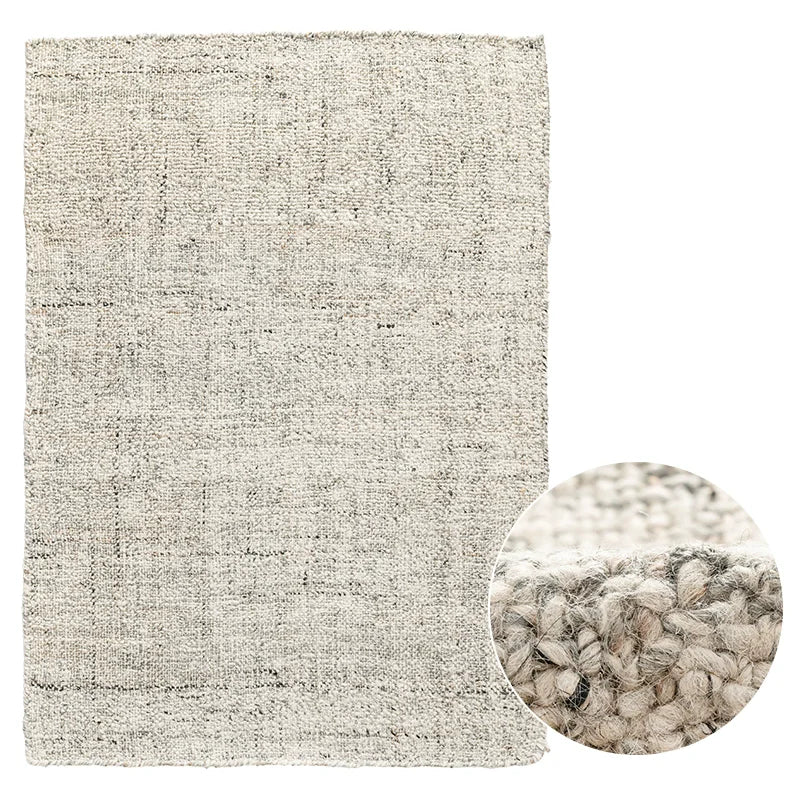 Satori Weave – Handgeweven Wol & Jute Tapijt