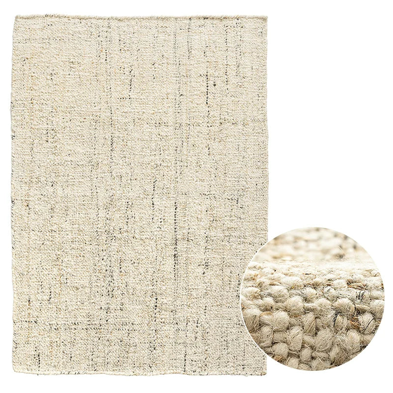 Satori Weave – Handgeweven Wol & Jute Tapijt