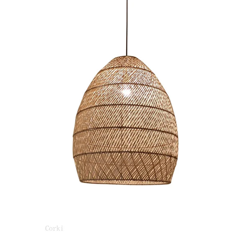 Handgeweven hanglamp