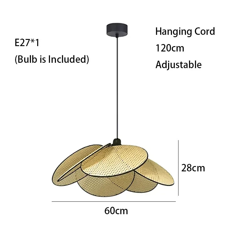 Calora™ Nordic Rotan LED Vloerlamp
