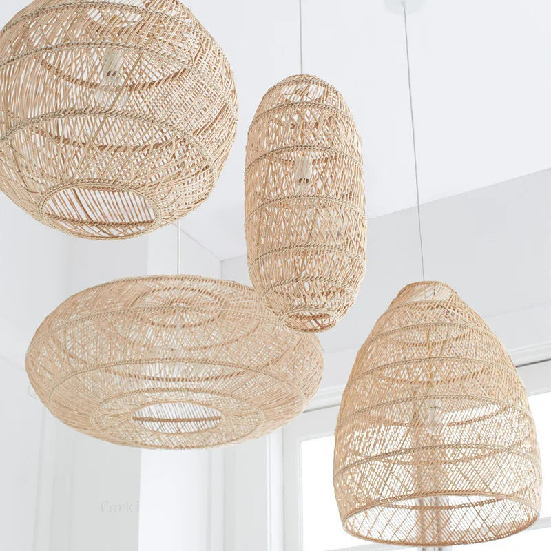 Handgeweven hanglamp