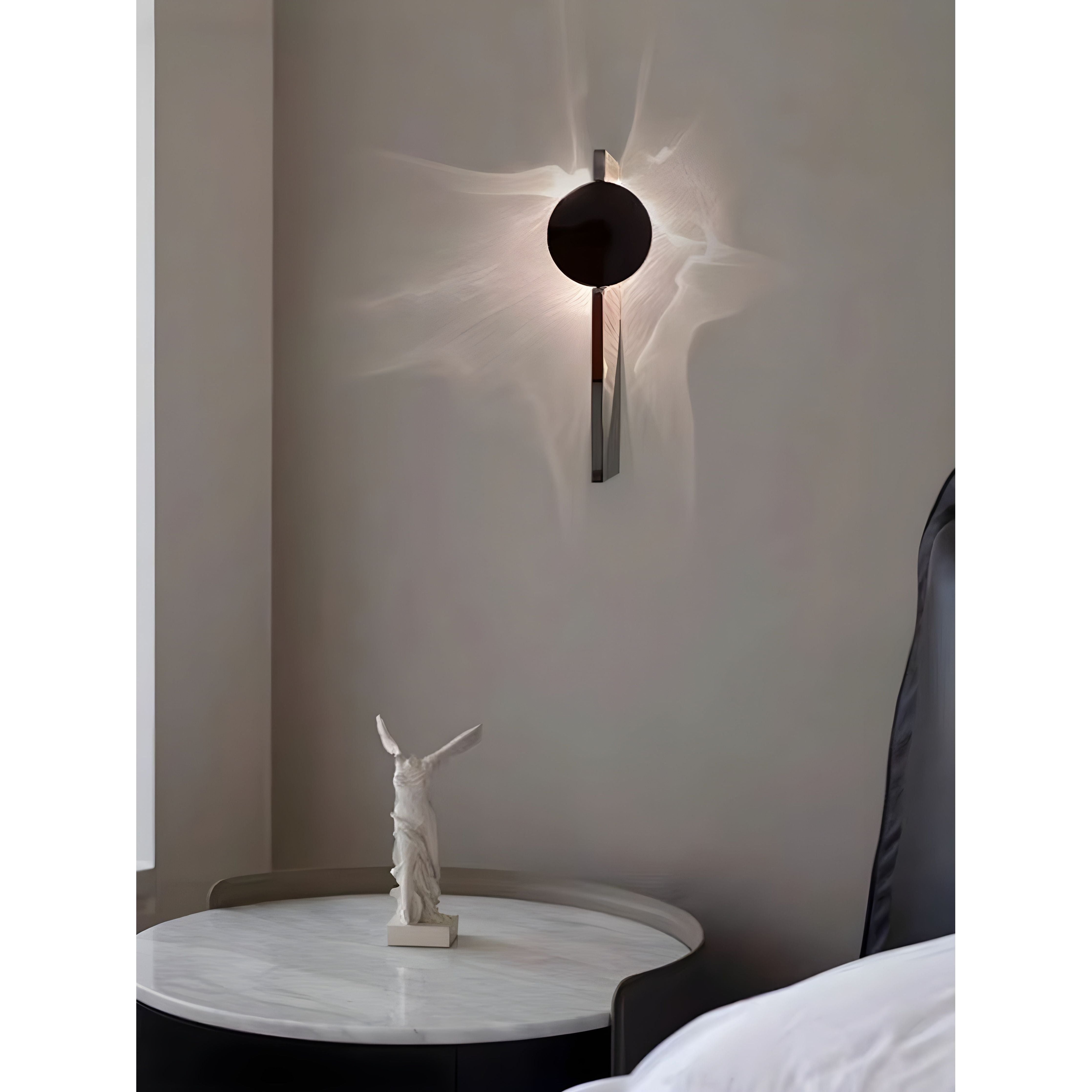 StellarLux wandlamp – Luxe roestvrijstalen verlichting met een moderne, architectonische uitstraling