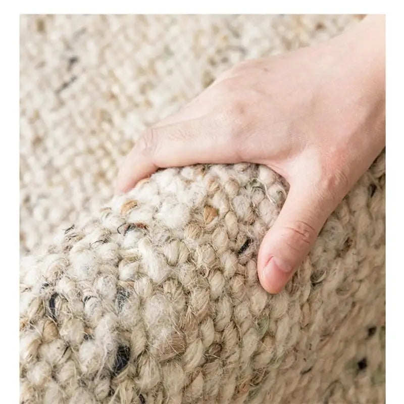 Satori Weave – Handgeweven Wol & Jute Tapijt