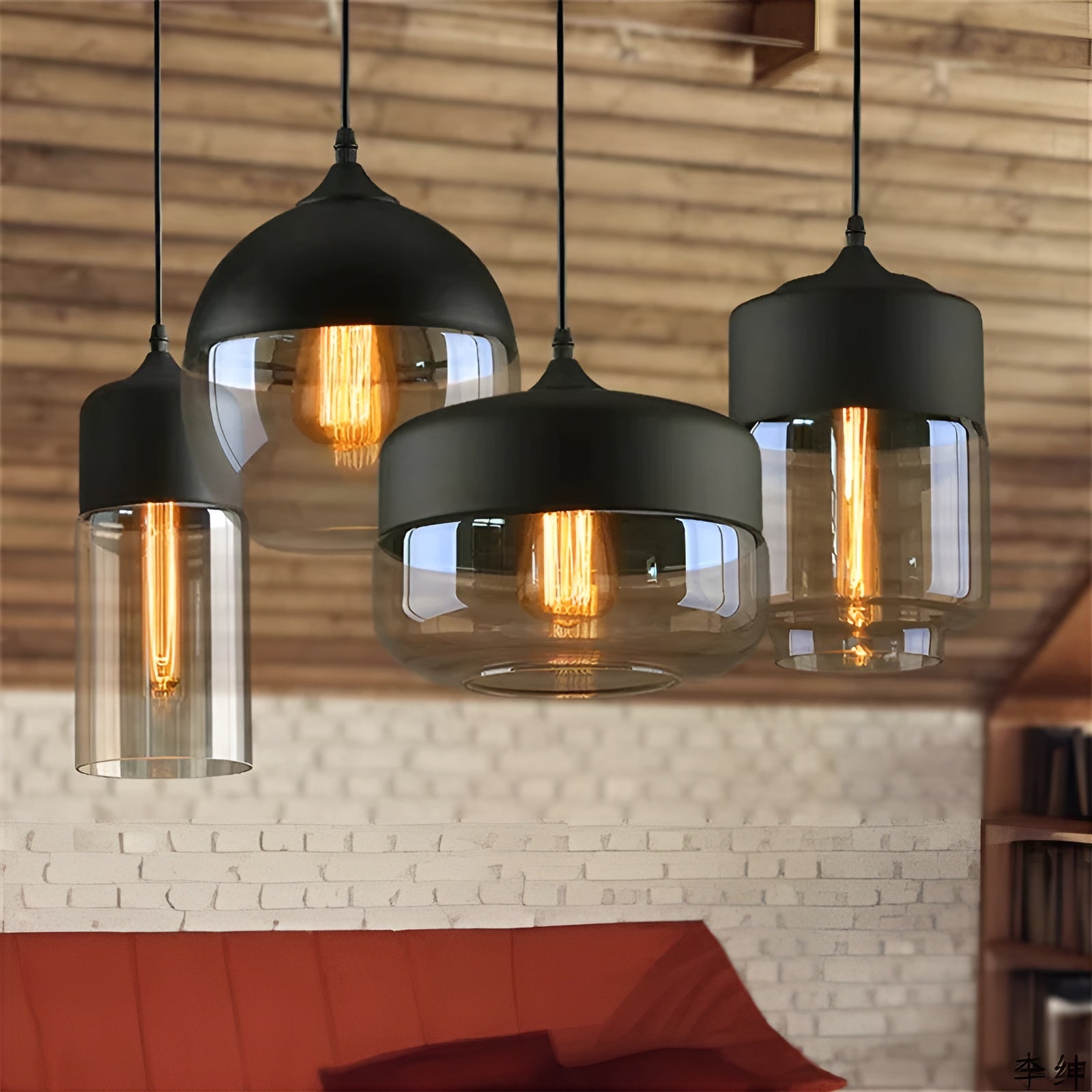 Amber Glow Hanglamp – Minimalistisch Design met Warm Karakter