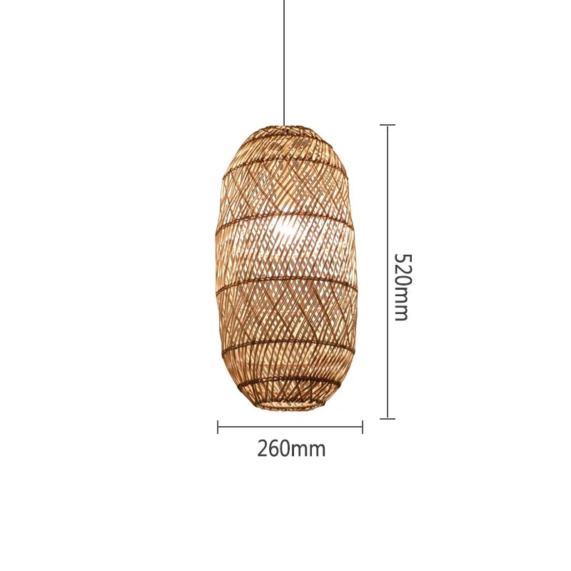 Handgeweven hanglamp