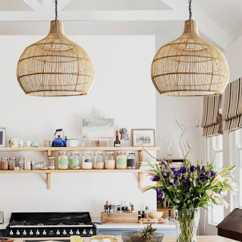 Rotan hanglamp
