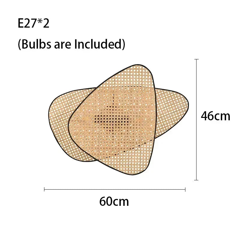 Calora™ Nordic Rotan LED Vloerlamp
