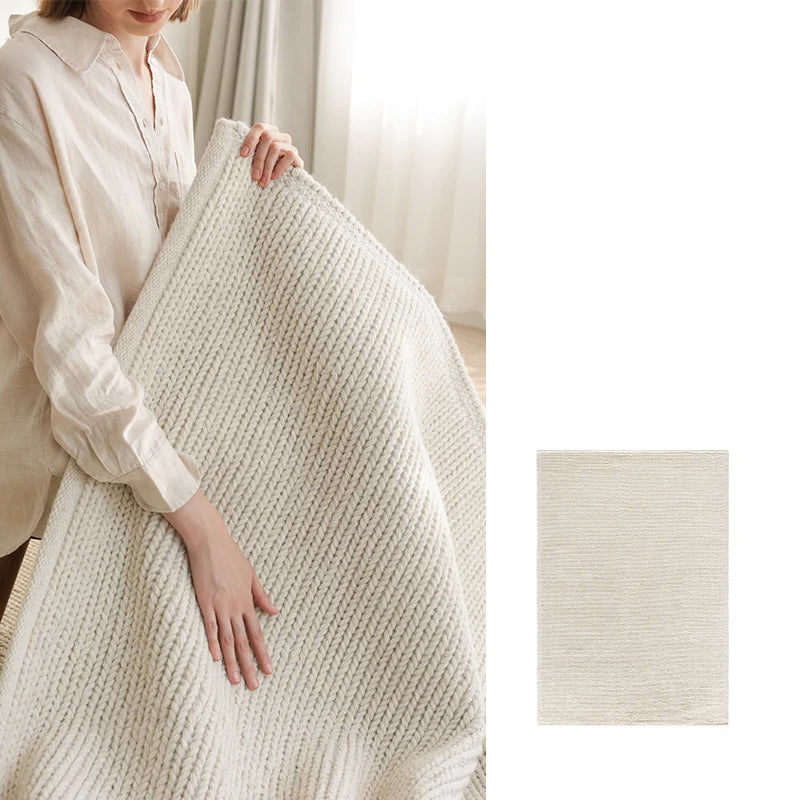 Moralis™ Handgeweven Wollen Vloerkleed