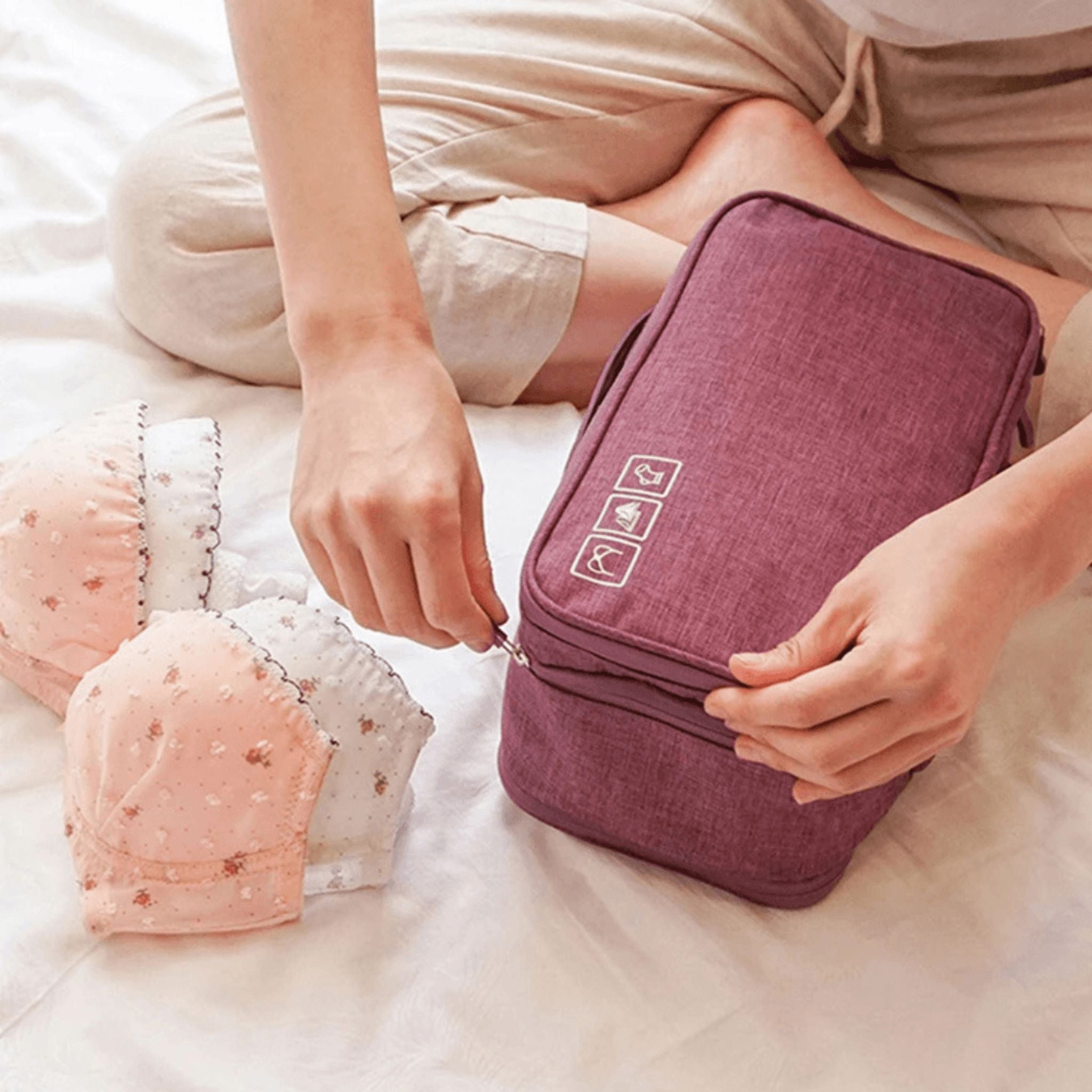 DryStash™ – Waterdichte Opbergtas | Elegant & Ruim voor Kleding en Accessoires