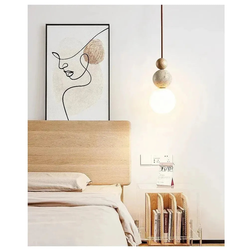 Solum Stone hanglamp – Natuurlijke elegantie met modern karakter