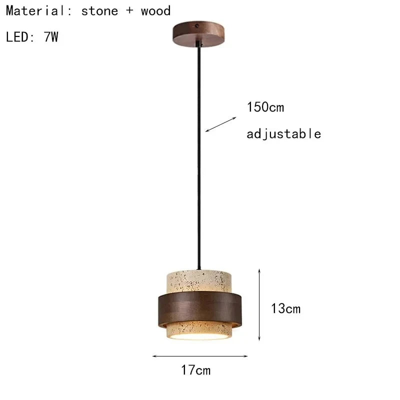 Metora™ Creatieve Travertijn Hanglamp