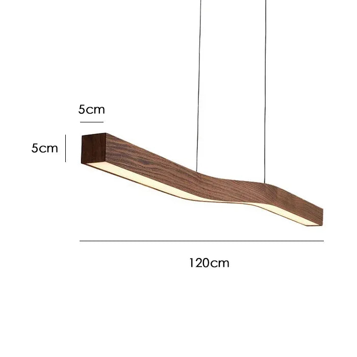 Marello™ Retro Lineaire Houten Hanglamp
