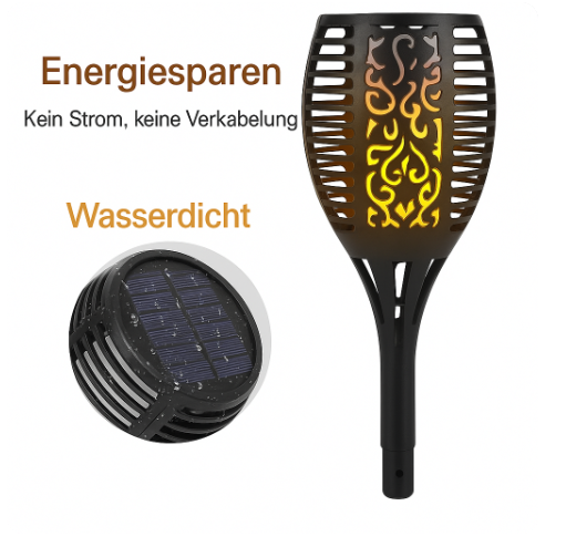 Dansende Zonnevlam Buitenlamp