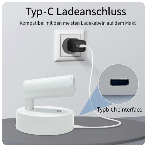 Vivalume™ Stijlvolle Oplaadbare LED-Wandlamp