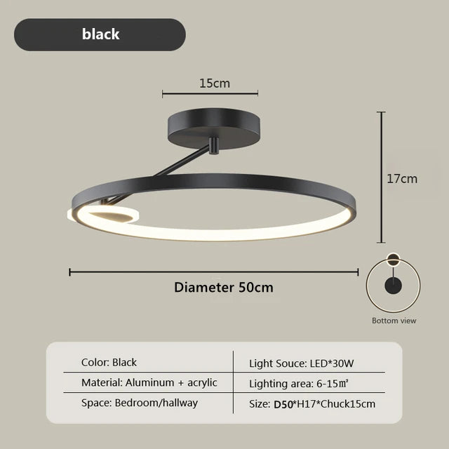 Plafondlamp met afstandsbediening