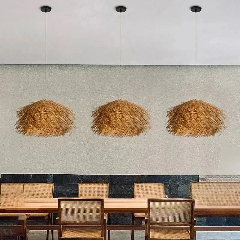 Meyura™ Handgeweven Rotan Hanglamp