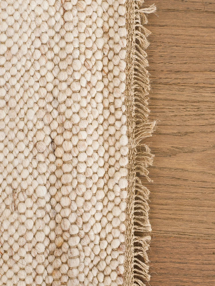 Aravya™ – Handgemaakt Wollen Vloerkleed uit India