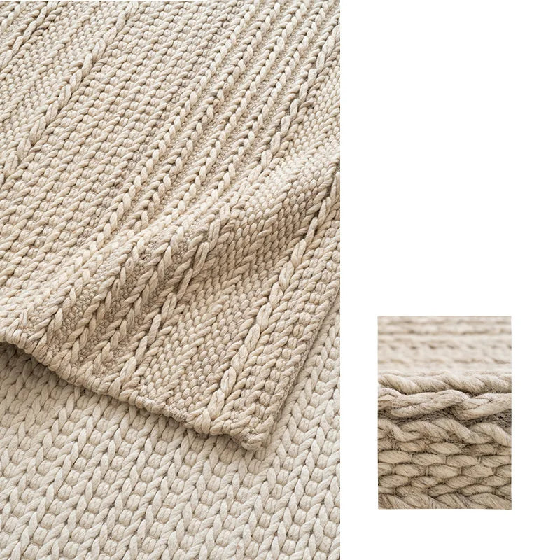 Moralis™ Handgeweven Wollen Vloerkleed