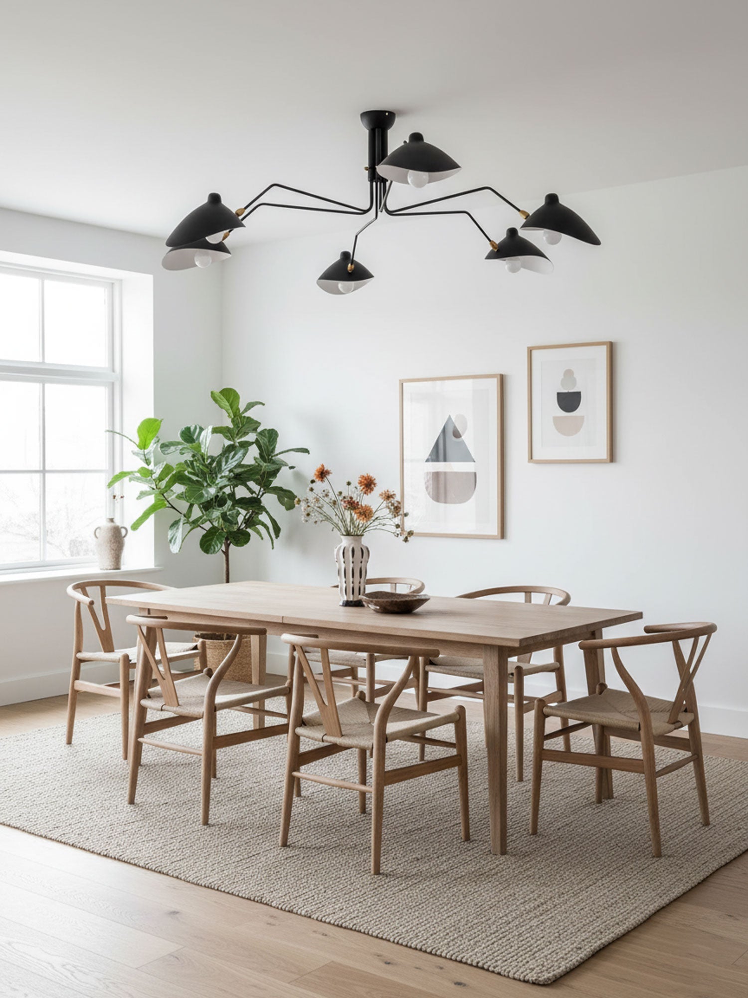 Hanglamp van metaal, aluminium en messing – Bonq