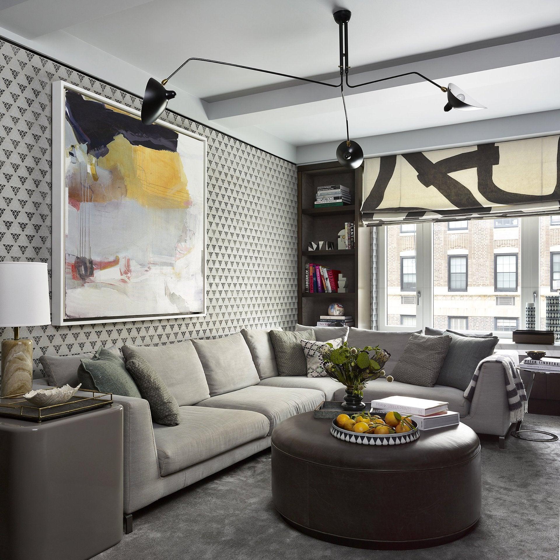 Hanglamp van metaal, aluminium en messing – Bonq