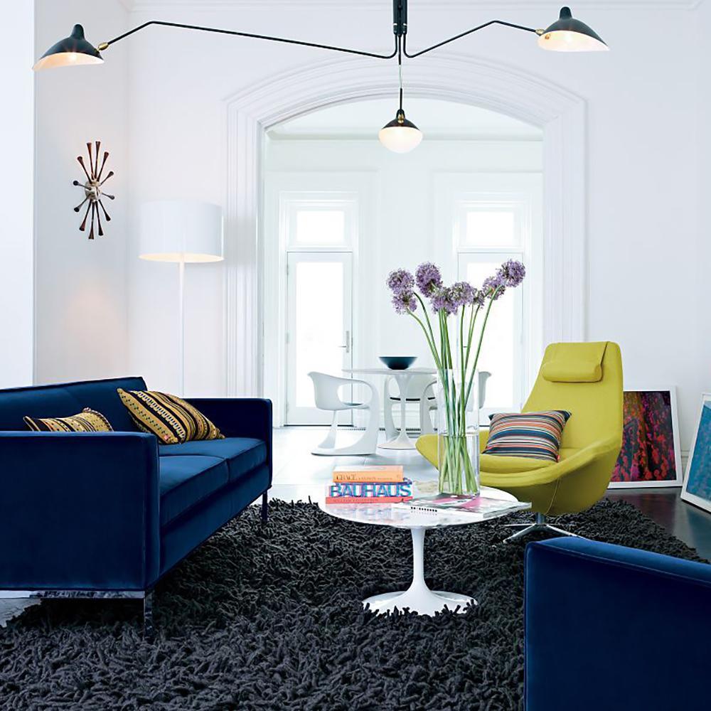 Hanglamp van metaal, aluminium en messing – Bonq