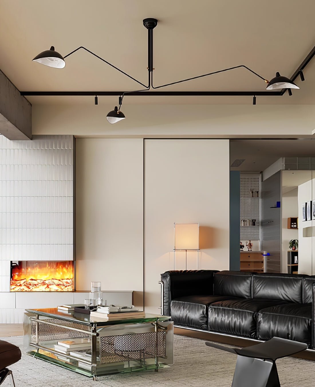 Hanglamp van metaal, aluminium en messing – Bonq