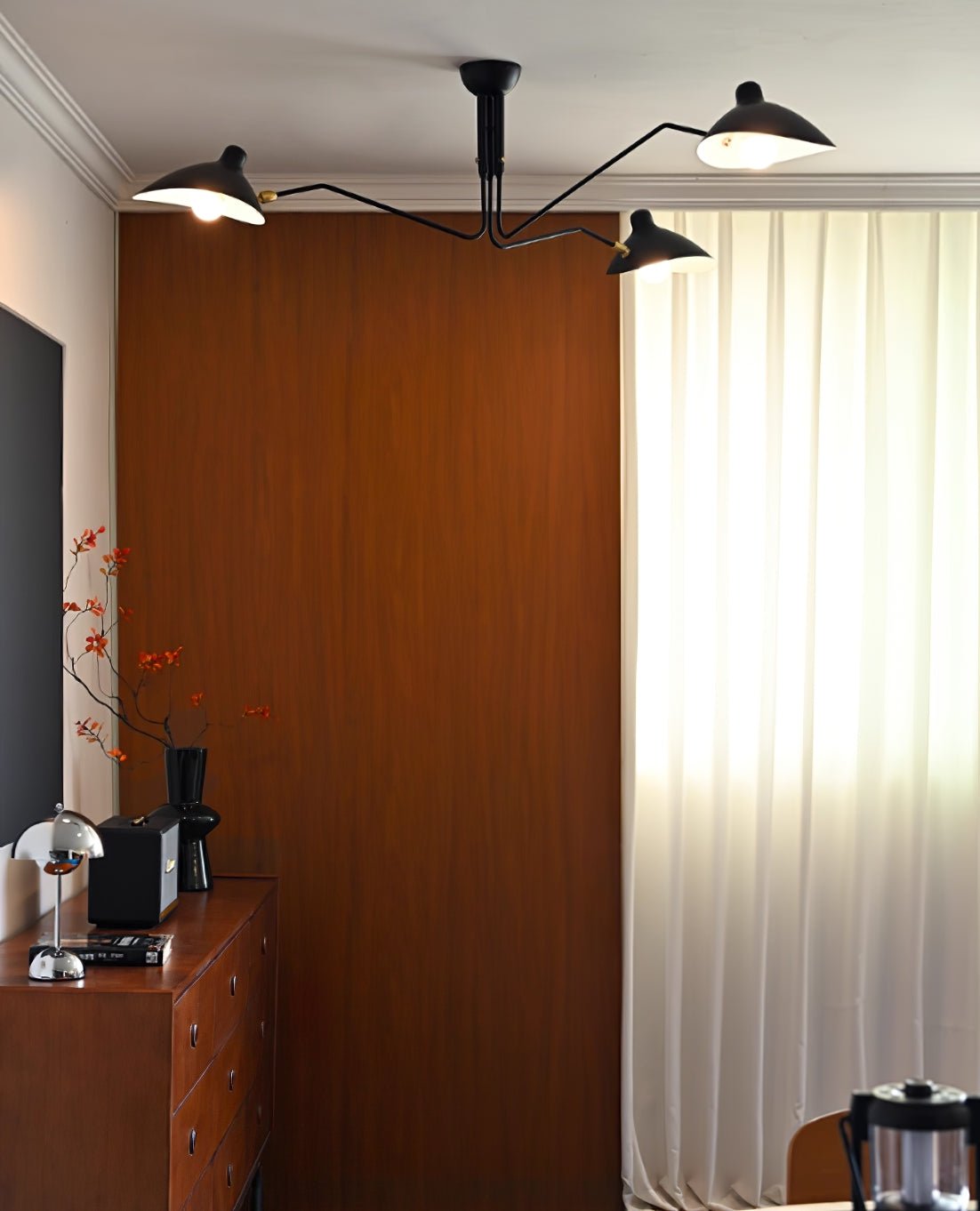 Hanglamp van metaal, aluminium en messing – Bonq