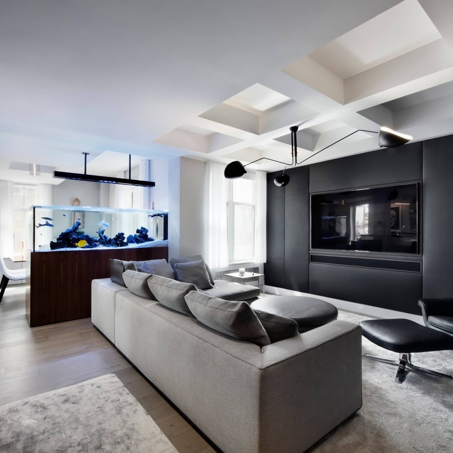 Hanglamp van metaal, aluminium en messing – Bonq