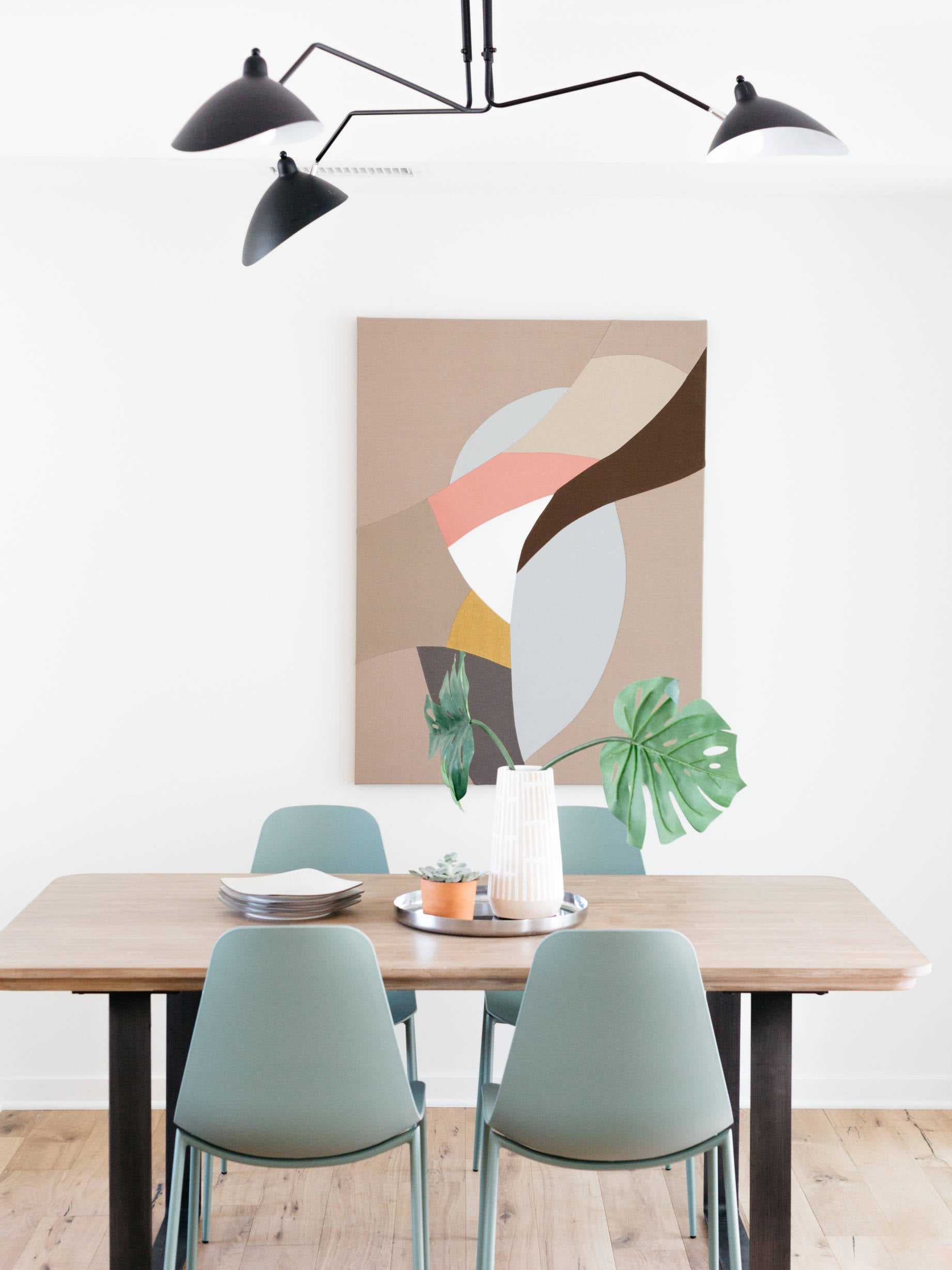 Hanglamp van metaal, aluminium en messing – Bonq