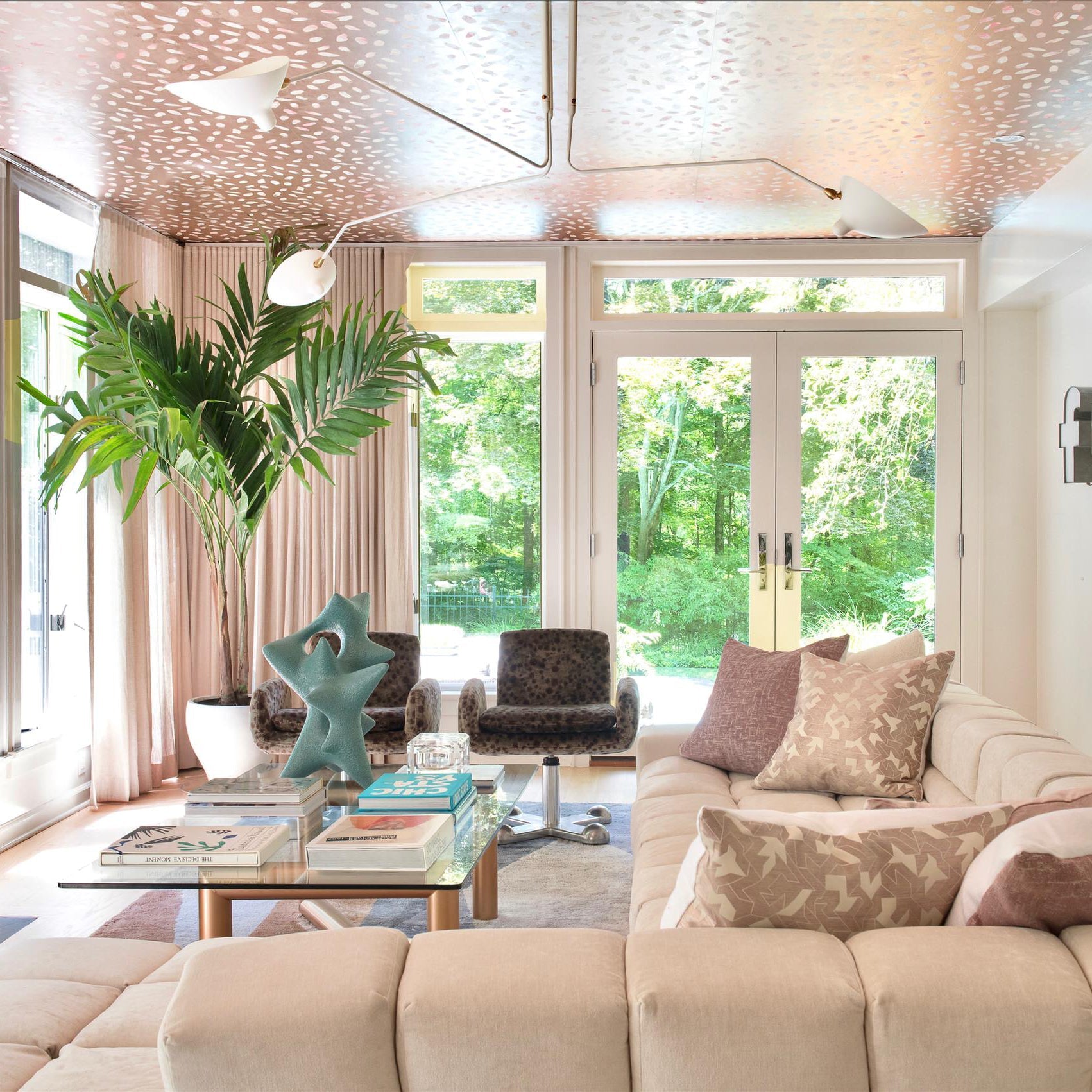 Hanglamp van metaal, aluminium en messing – Bonq