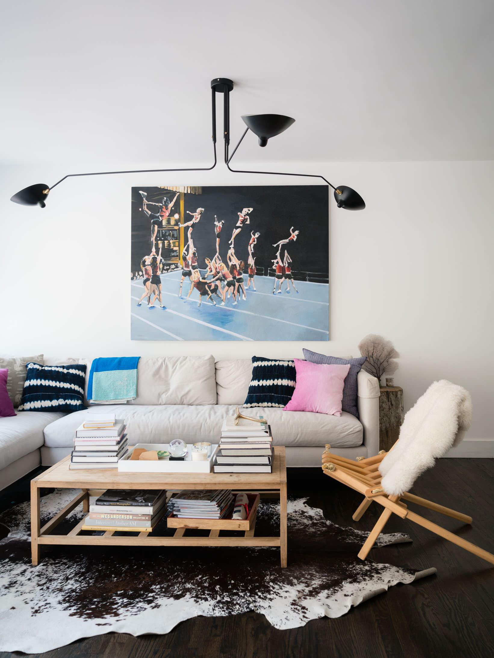 Hanglamp van metaal, aluminium en messing – Bonq