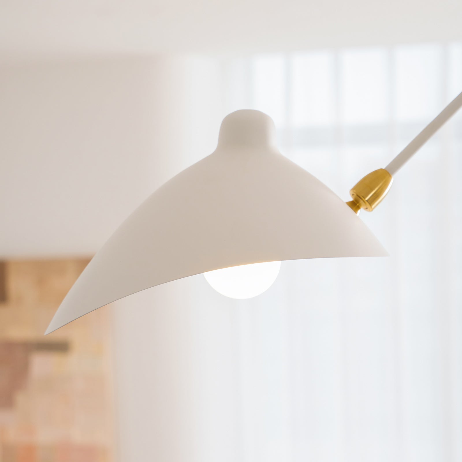 Hanglamp van metaal, aluminium en messing – Bonq