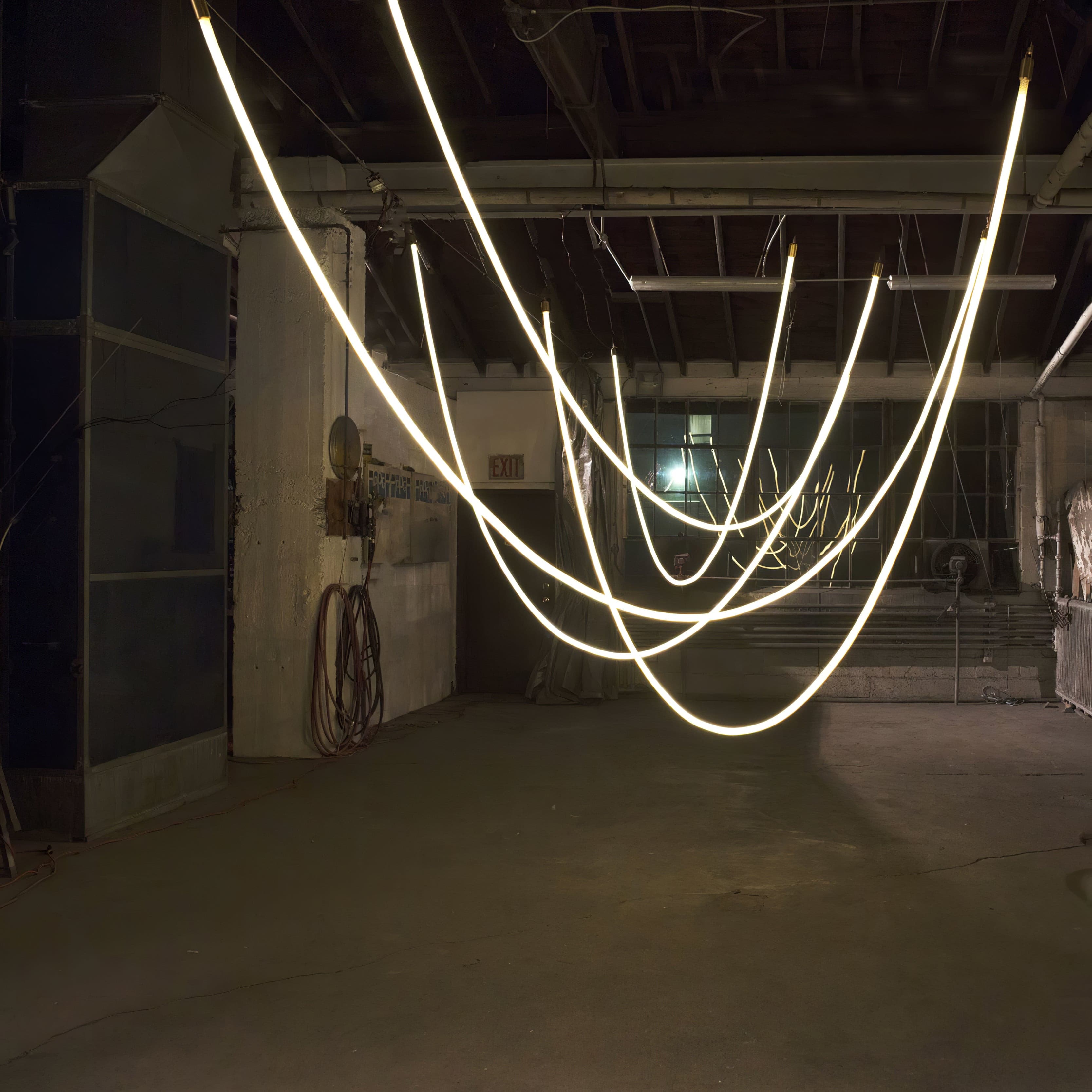 Hanglamp van silicone en metaal – Bonq