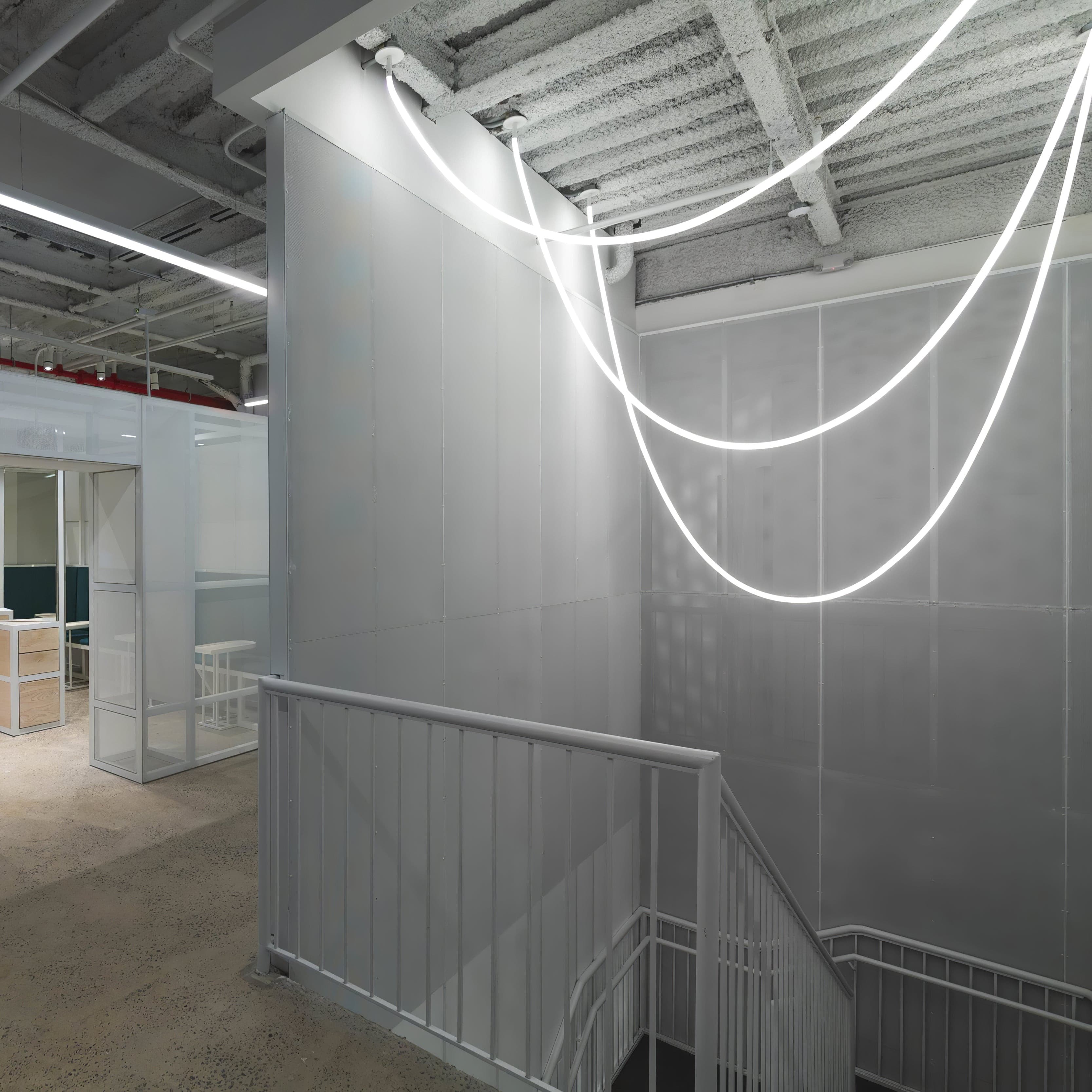 Hanglamp van silicone en metaal – Bonq