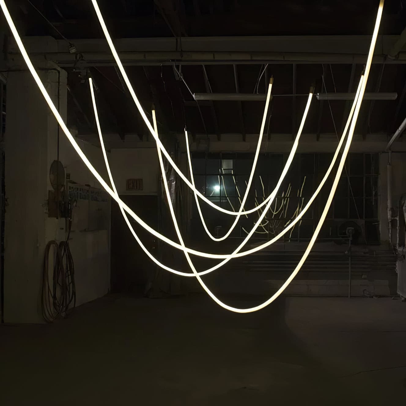 Hanglamp van silicone en metaal – Bonq