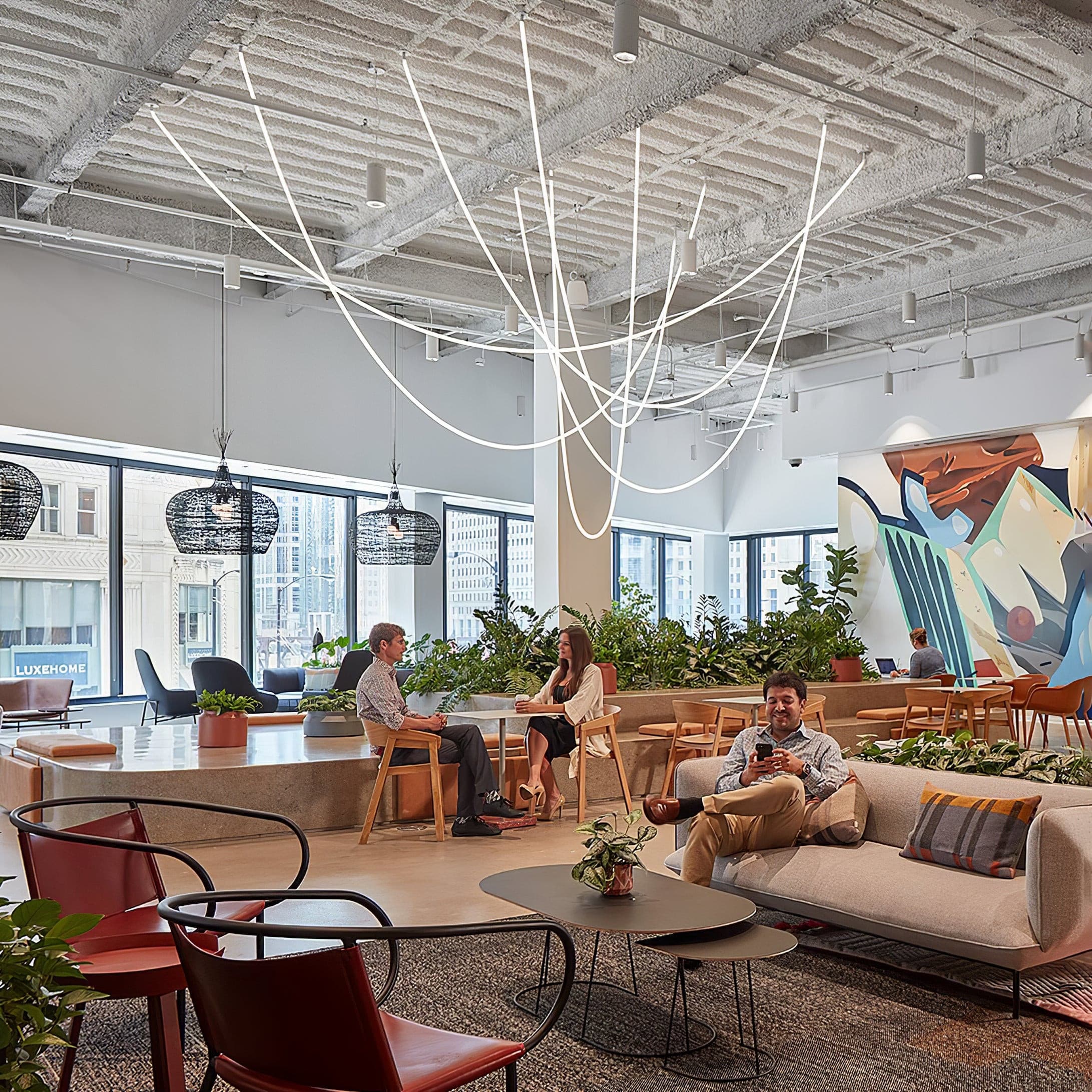 Hanglamp van silicone en metaal – Bonq