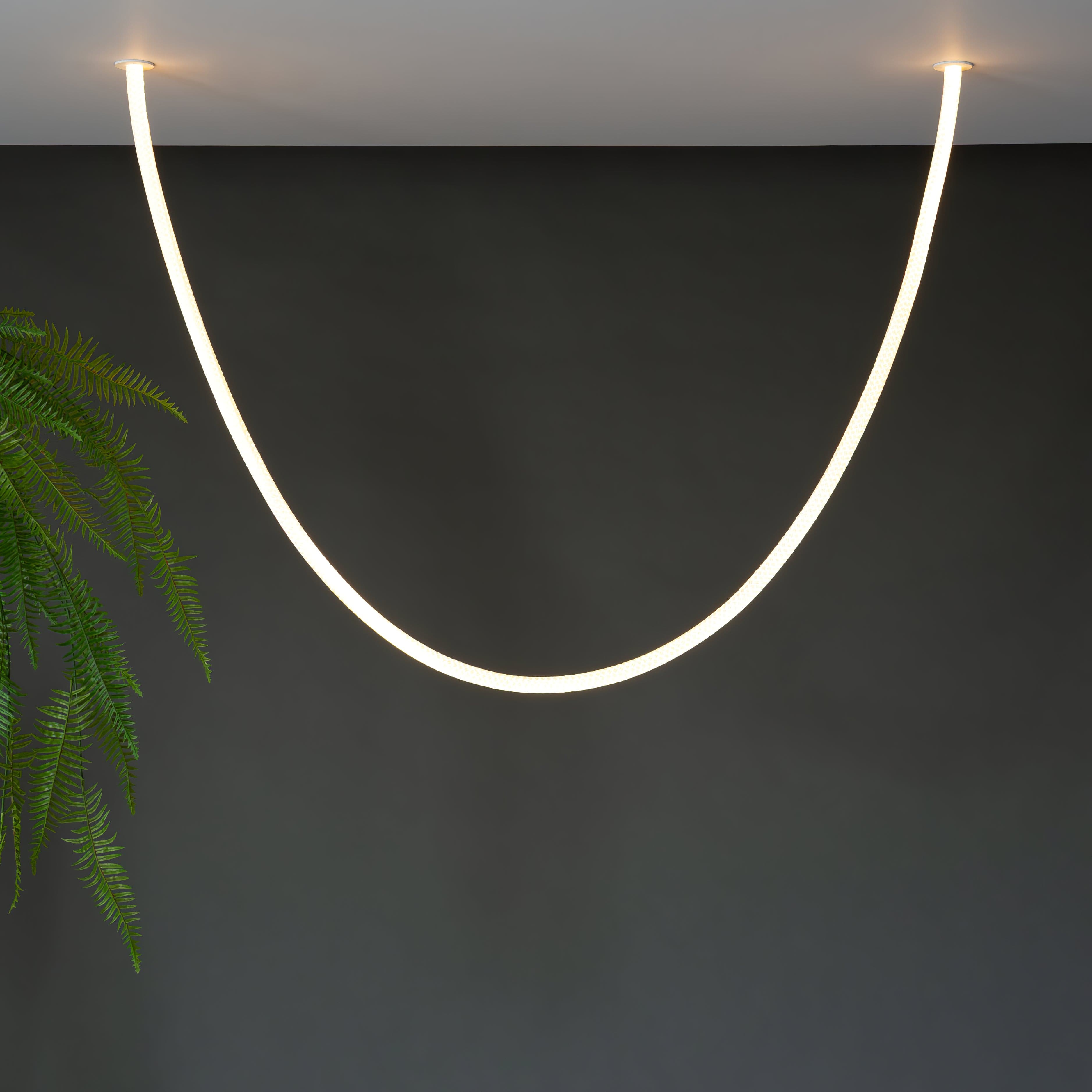 Hanglamp van silicone en metaal – Bonq