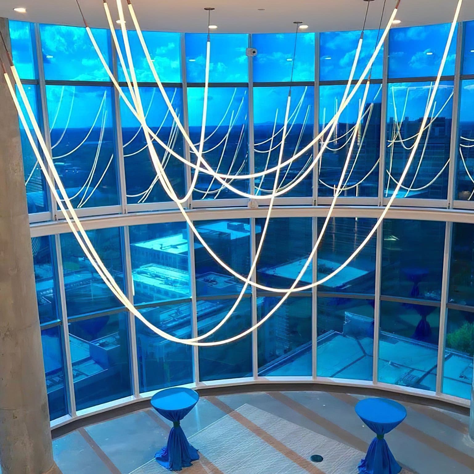 Hanglamp van silicone en metaal – Bonq