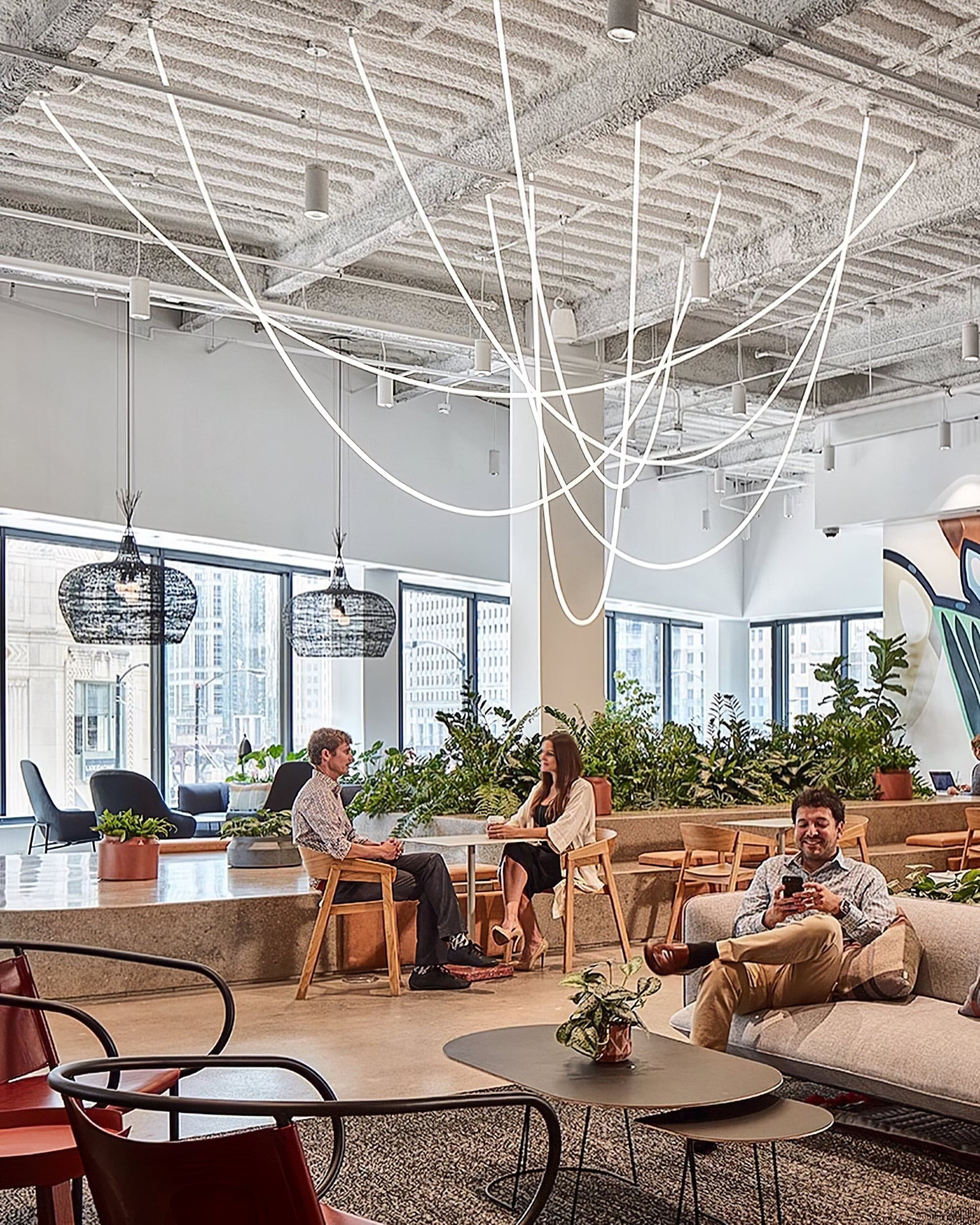 Hanglamp van silicone en metaal – Bonq