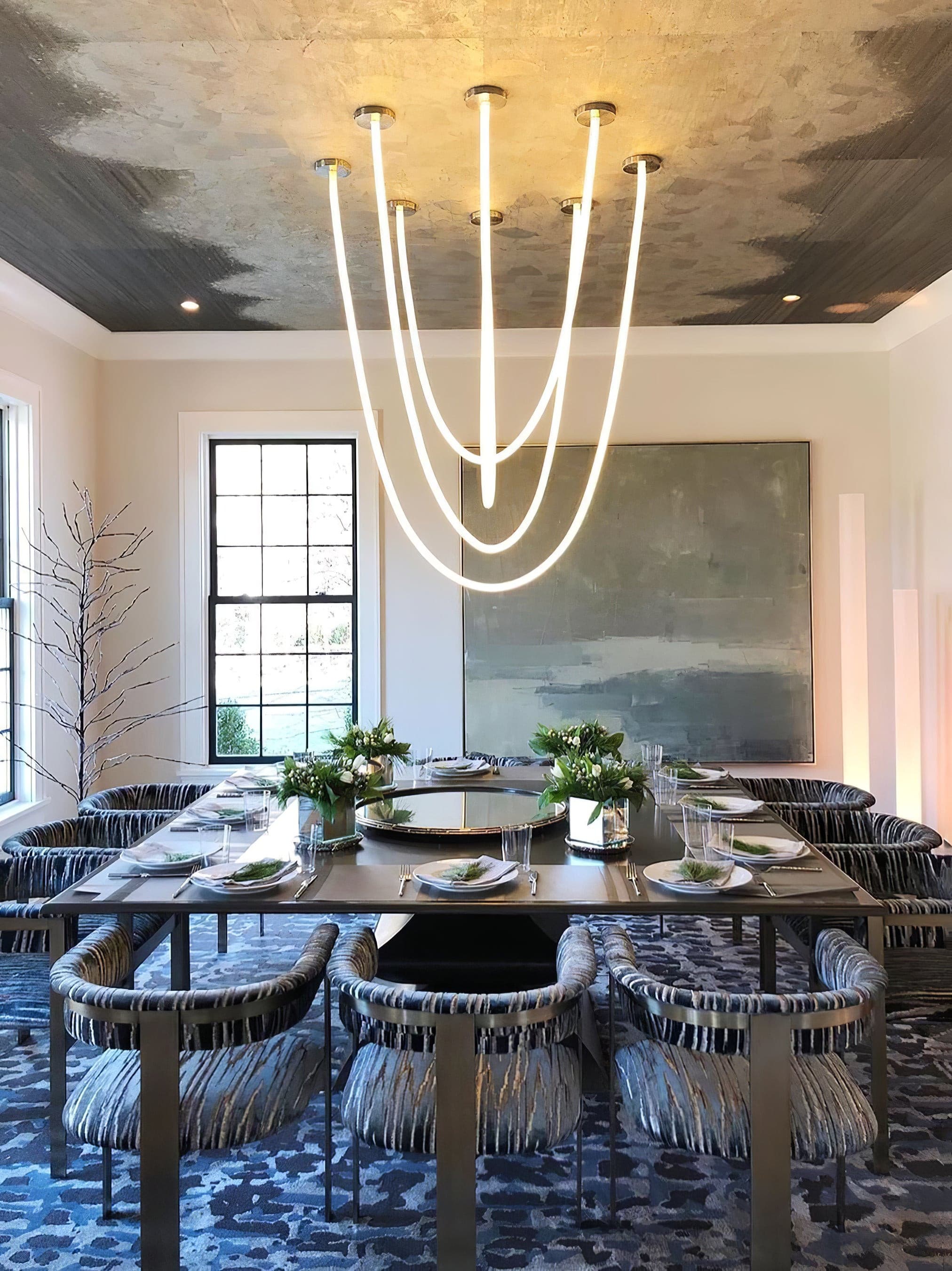 Hanglamp van silicone en metaal – Bonq