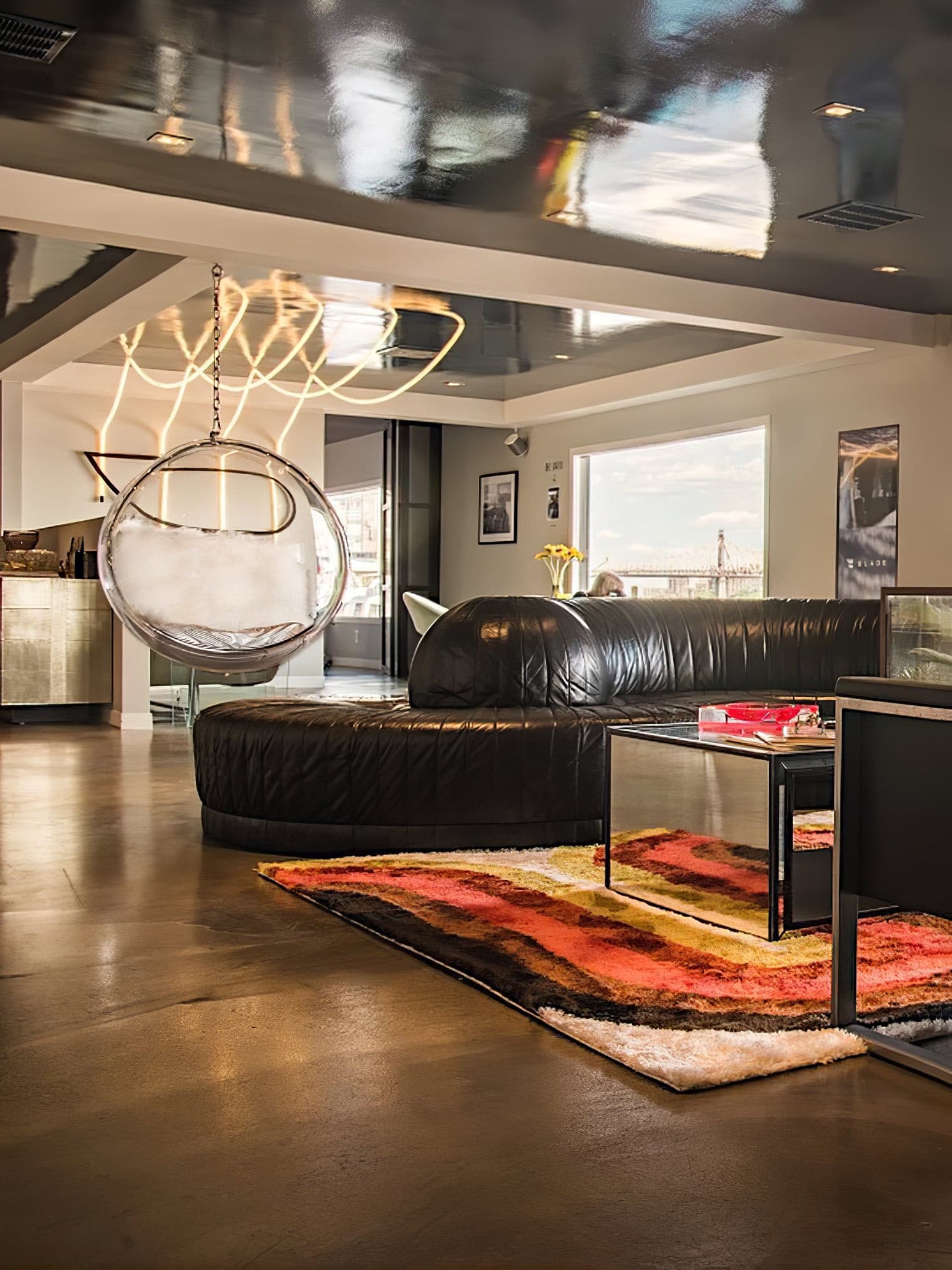 Hanglamp van silicone en metaal – Bonq